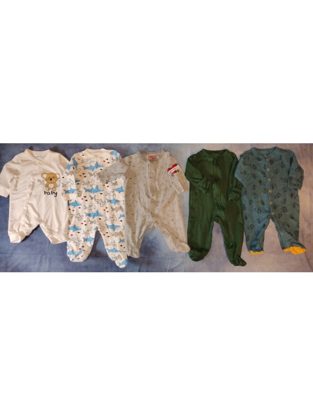 0-3 month boys sleepers